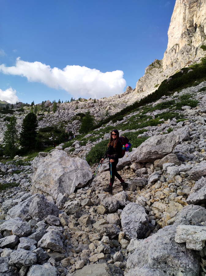 giro del nuvolau da passo giau